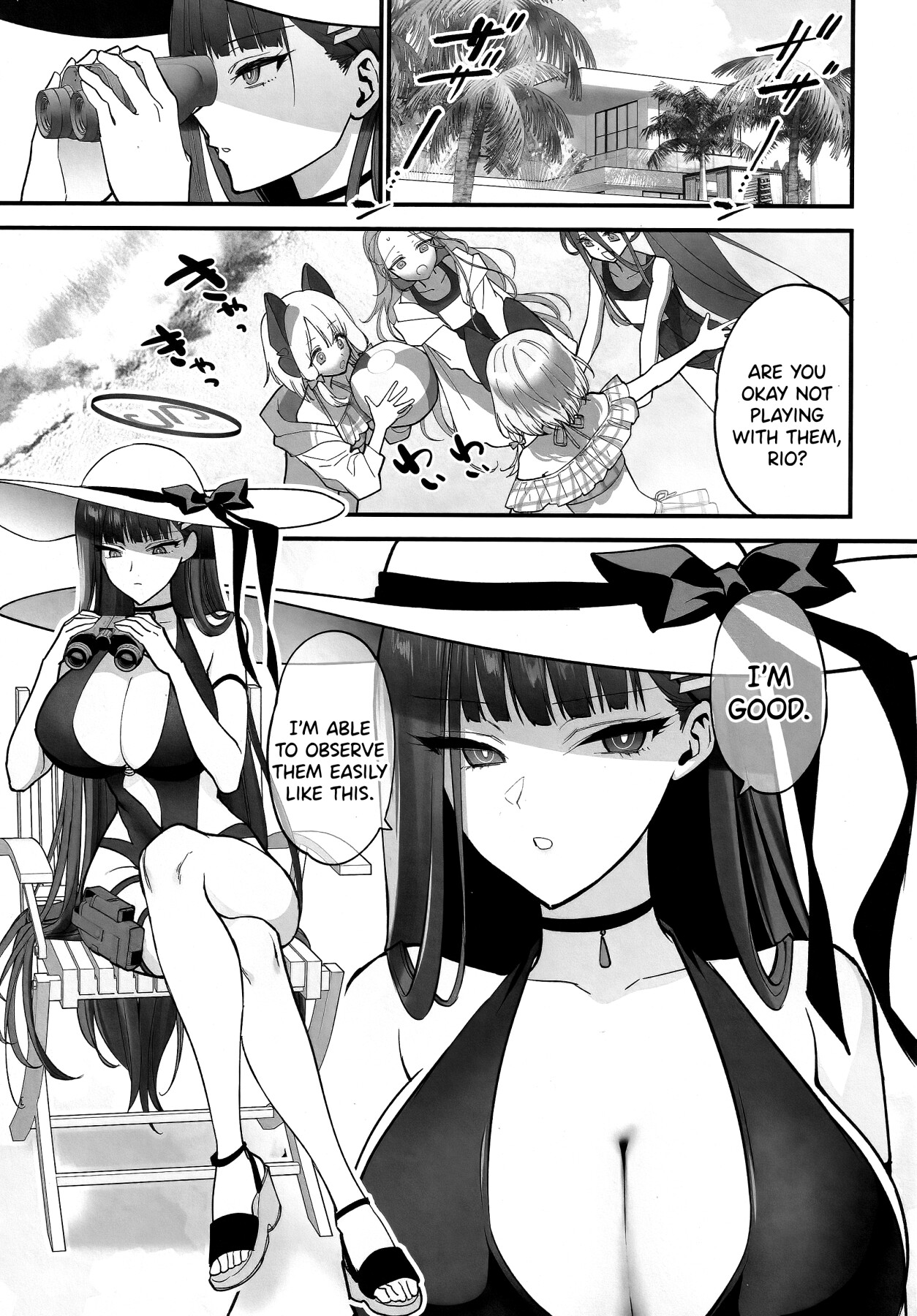 Hentai Manga Comic-BEACHFRONT'S DREAM-Read-3
